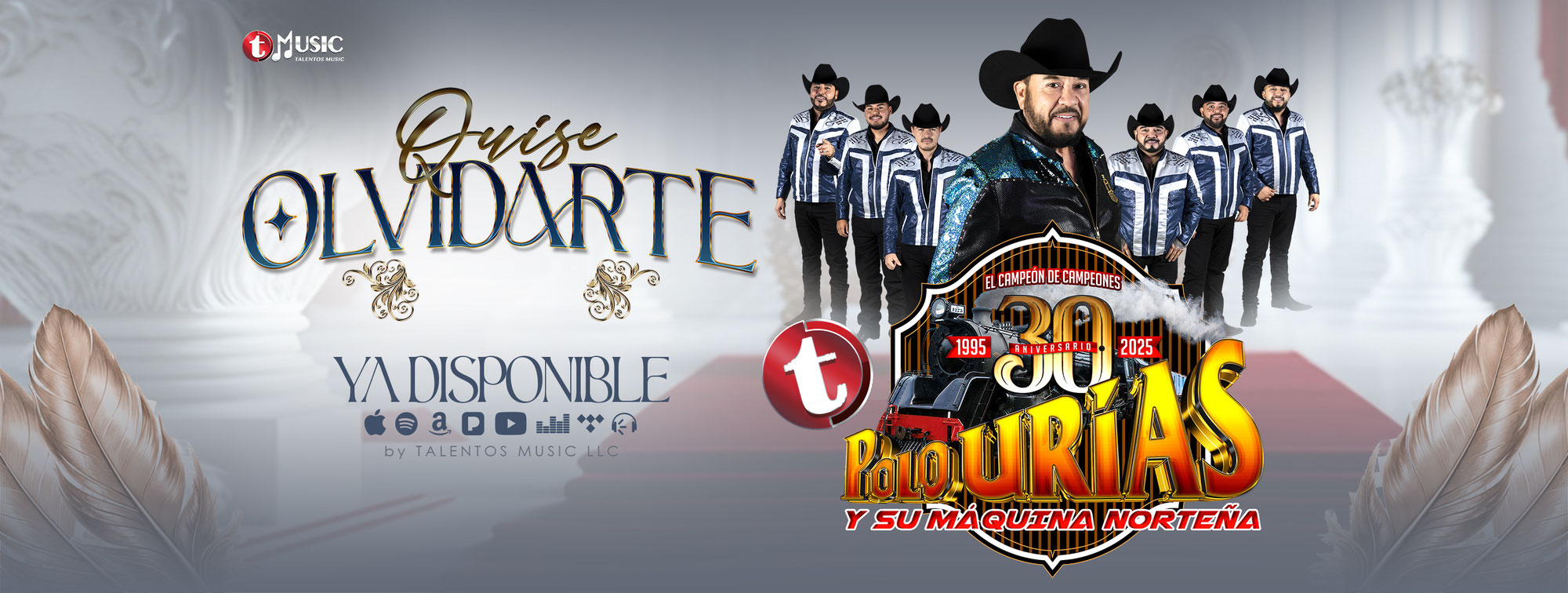 Polo Urías y Su Máquina Norteña presentan “Quise Olvidarte”