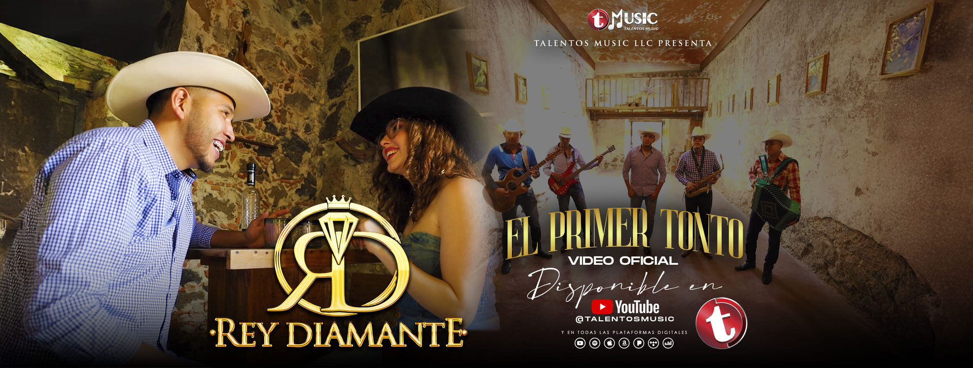 NOTICIA OFICIAL - Rey Diamante estrena su nuevo video oficial “El Primer Tonto”