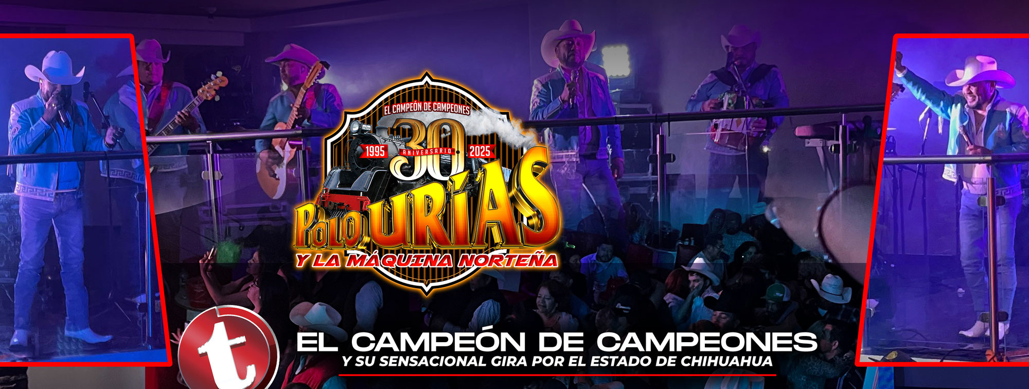 Polo Urías y La Máquina Norteña, el campeón de campeones y su sensacional gira por el estado de Chihuahua
