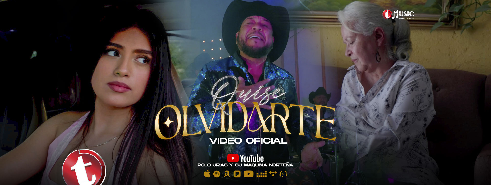 Polo Urías y Su Máquina Norteña estrenan el video oficial de “Quise Olvidarte”, bajo la dirección de Luiis Castañeda