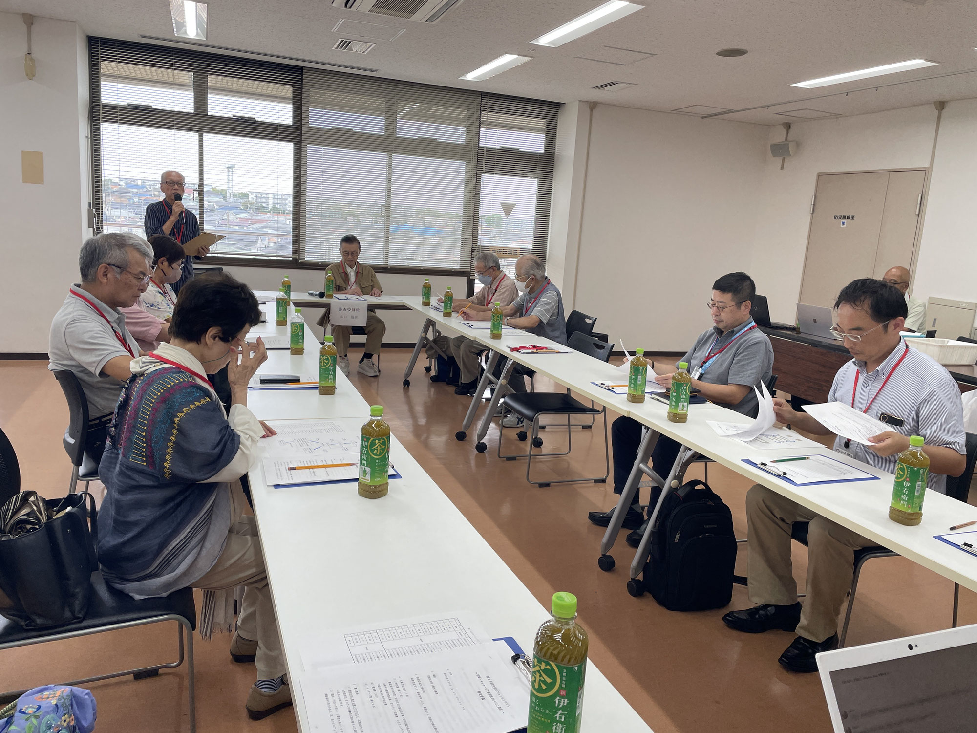 第19回宮前区フォトコンテストの審査会