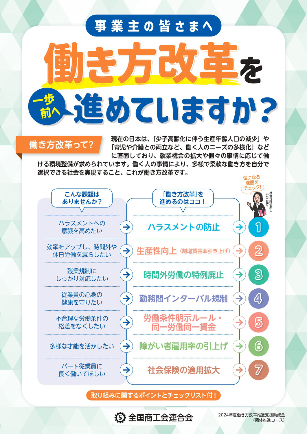 働き方改革を進めていますか？