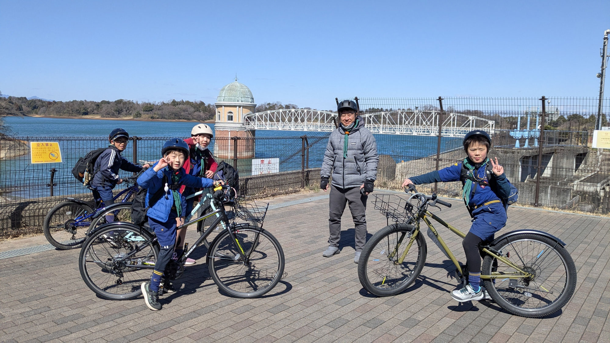 【カブ隊】みどりゆったり多摩湖への道（多摩湖サイクリング）