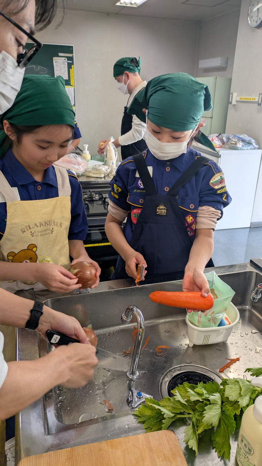 【カブ隊】調理（シルクロードは麺の道？）