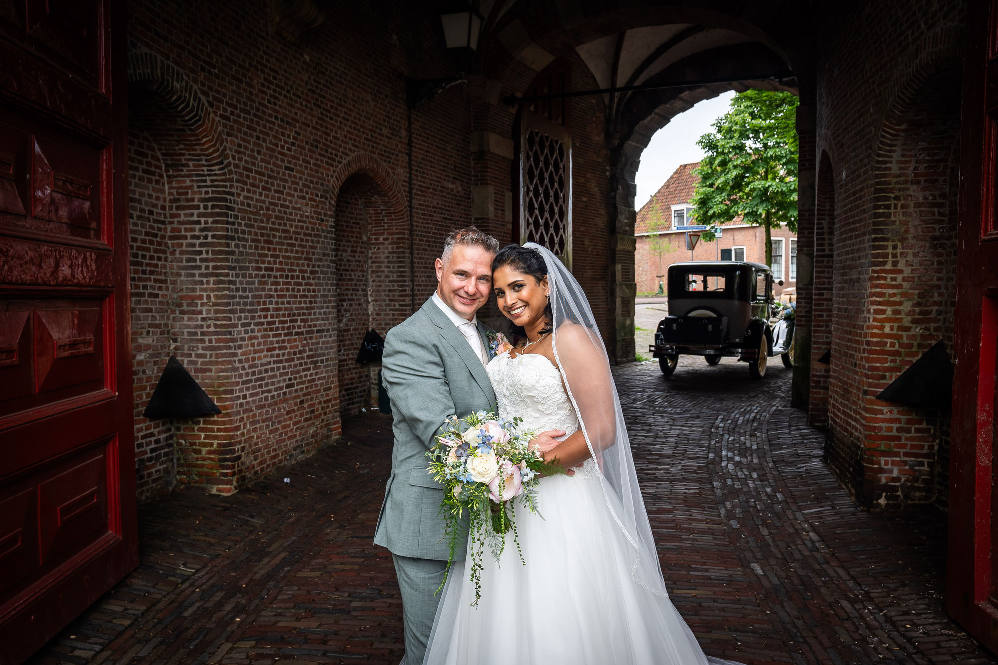 Huwelijk  Charu & Sebastiaan in Hoorn