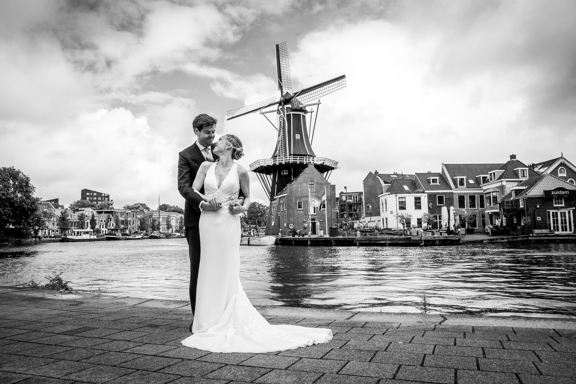Huwelijk Emiel en Corina in Haarlem
