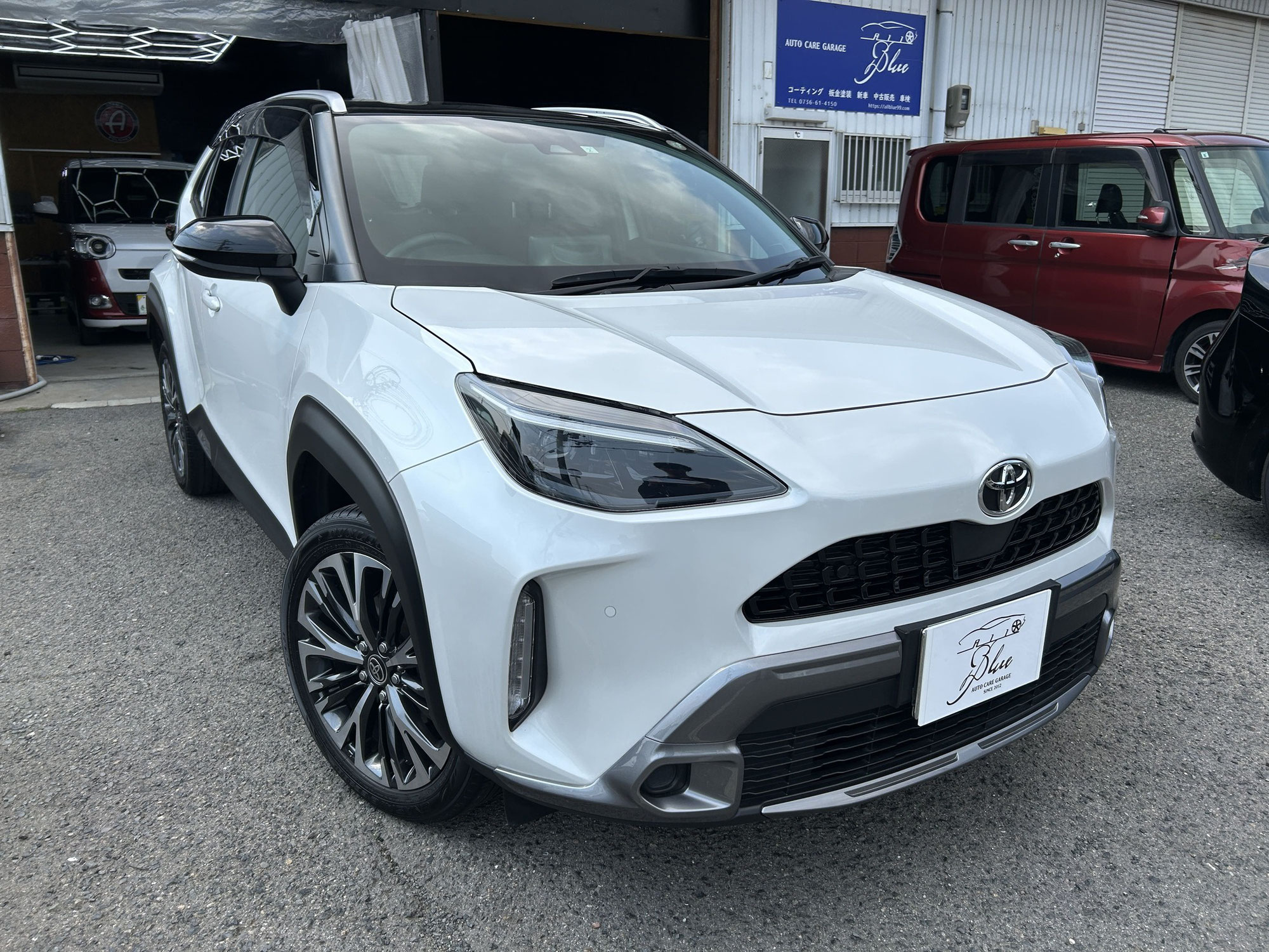 売約済み　ヤリスクロス　R5年式　パールホワイト