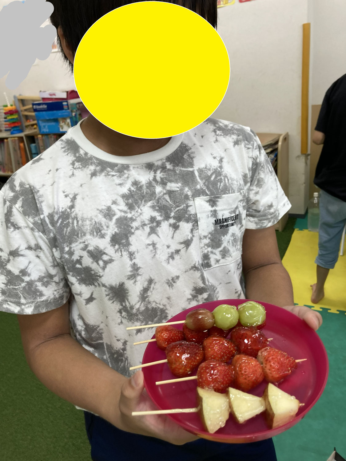 フルーツあめ作り