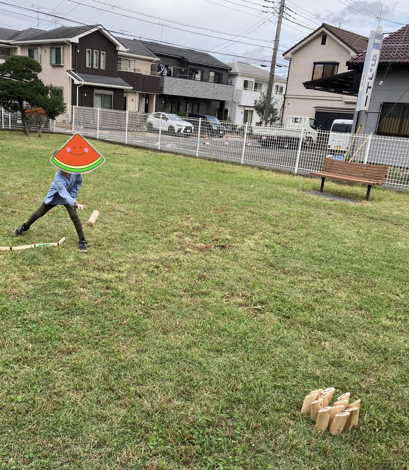 秋のお外あそび！