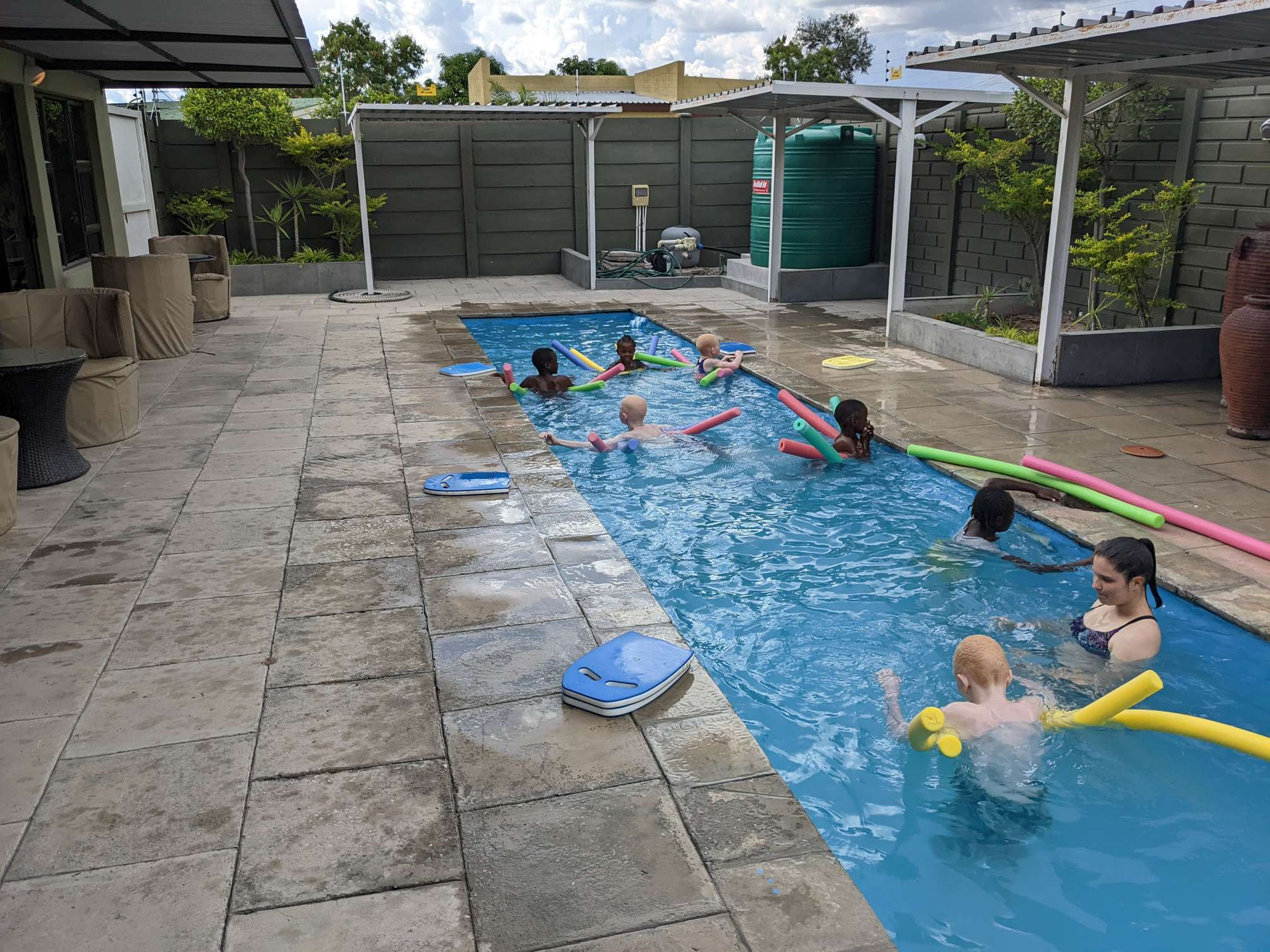 Swimming Classes, Besuch in der Schule, Windhoek & Ruacana