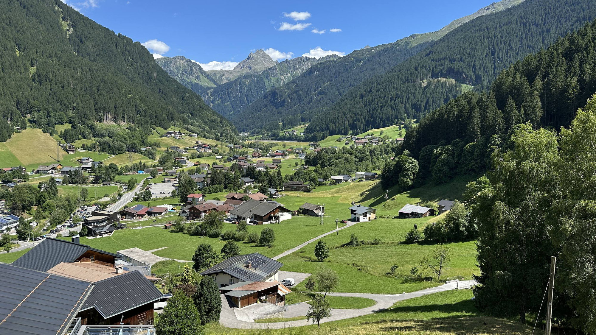 Ankunft im schönen Vorarlberg