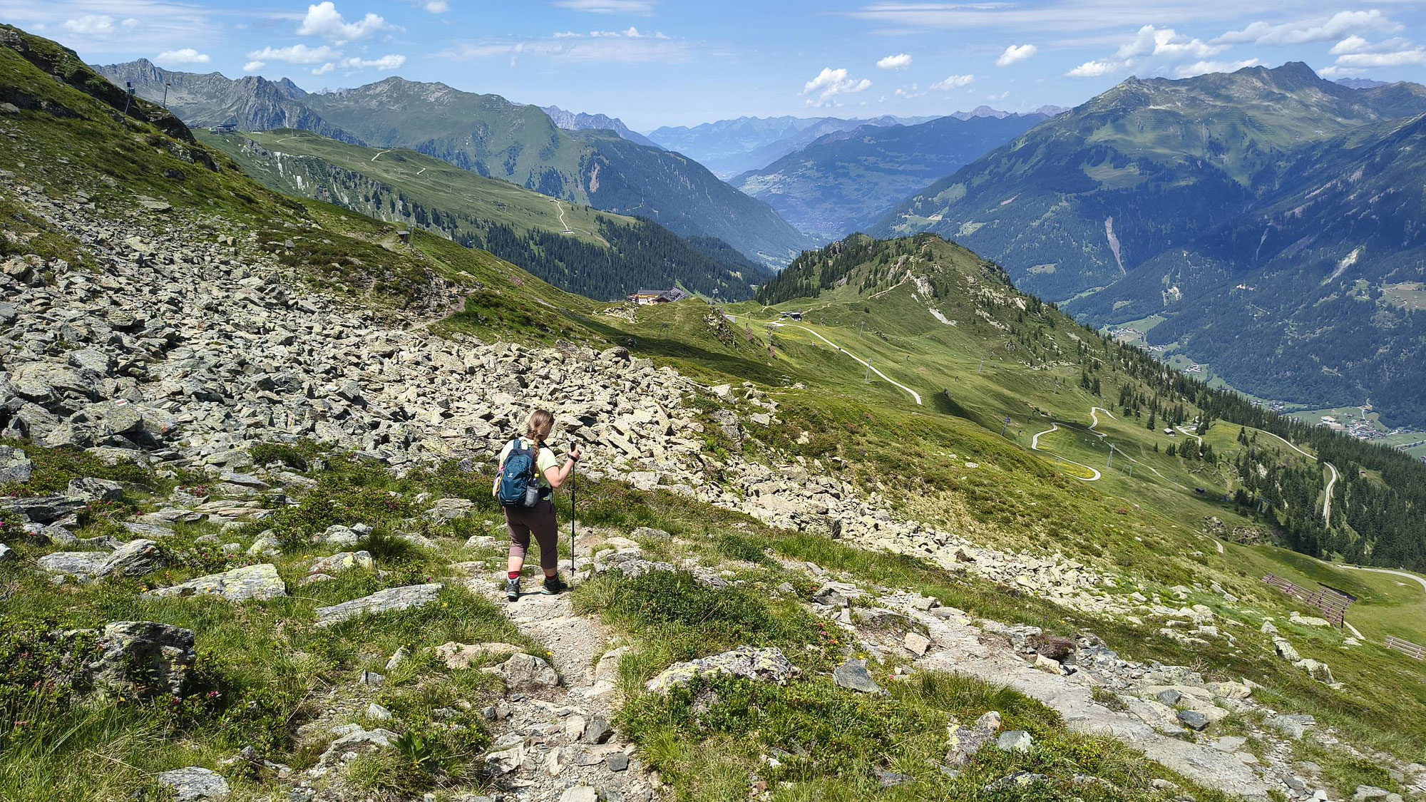 Mit der Versettla-Bahn auf 2000 Meter