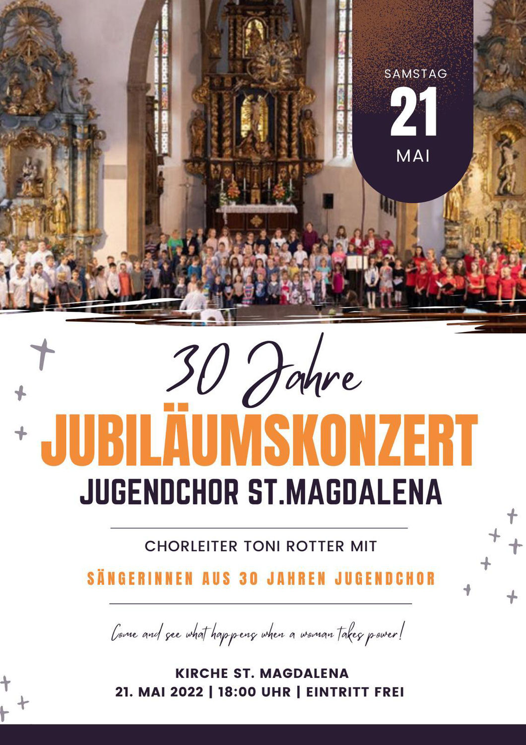 Jubiläumskonzert - 30 Jahre Jugendchor!