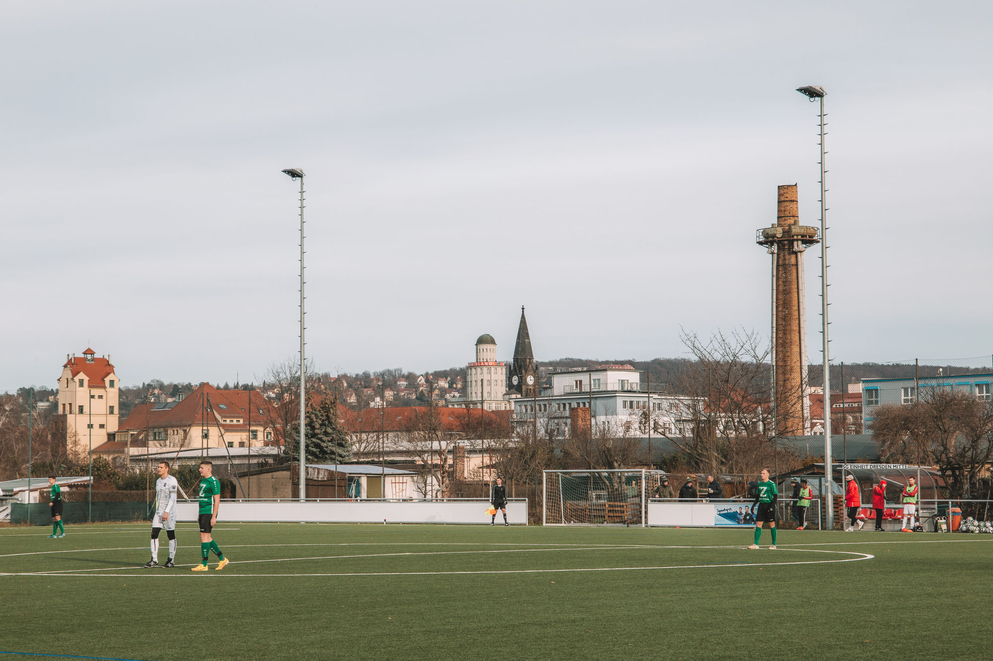 Groundhopping: SG Einheit Dresden-Mitte vs. SV Grün-Weiß Ebersbach