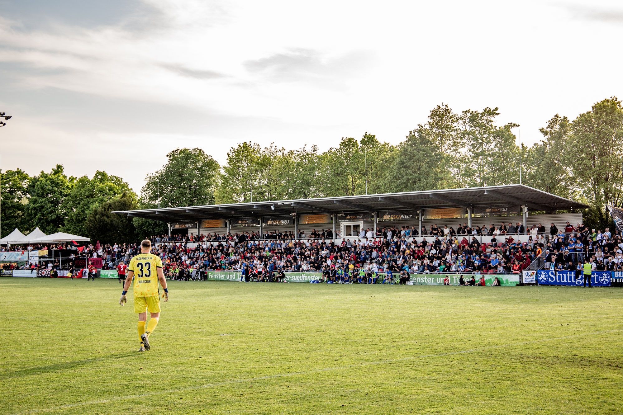 Groundhopping: 1. Göppinger SV vs. SV Stuttgarter Kickers