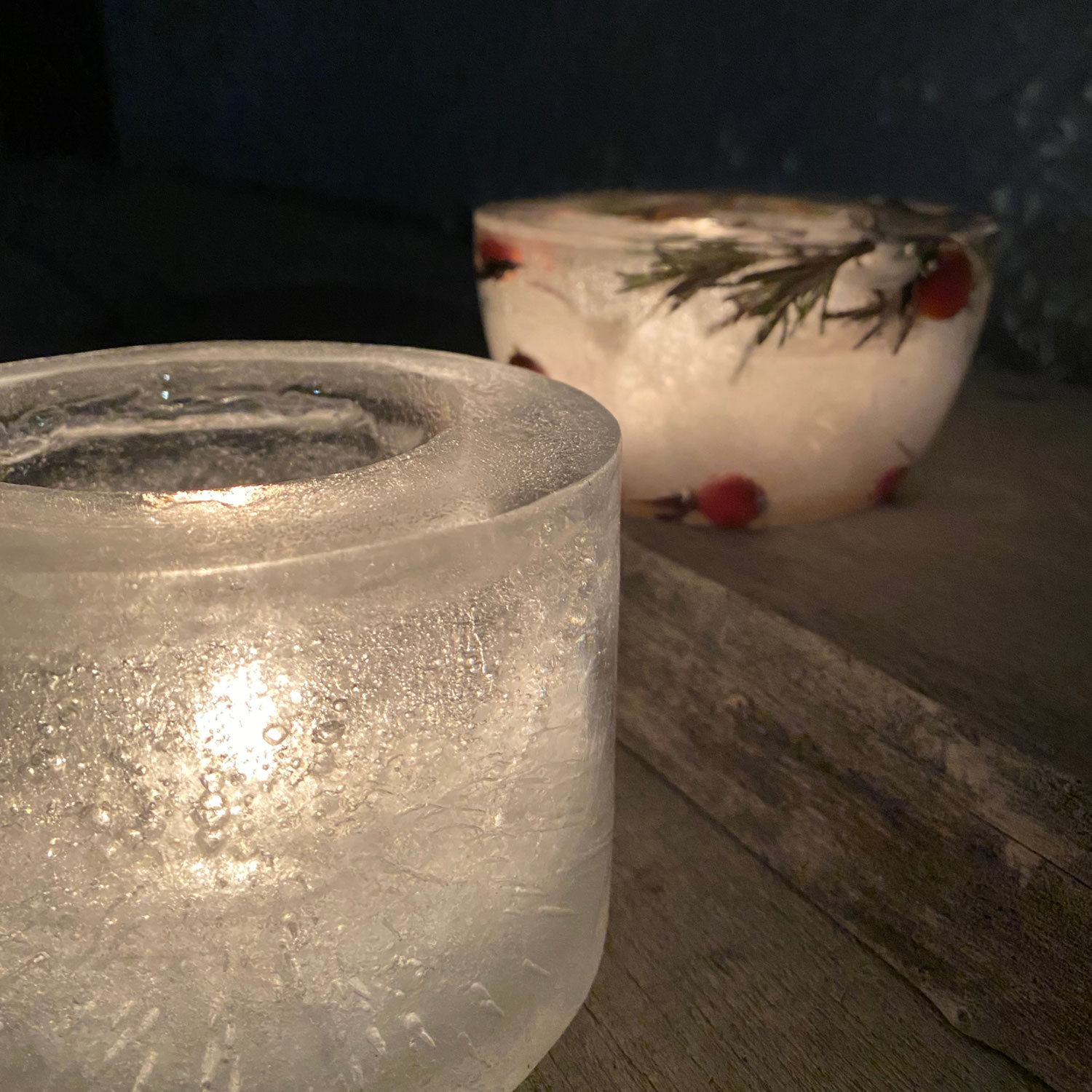 Kreativität und Trauer: Eislichter