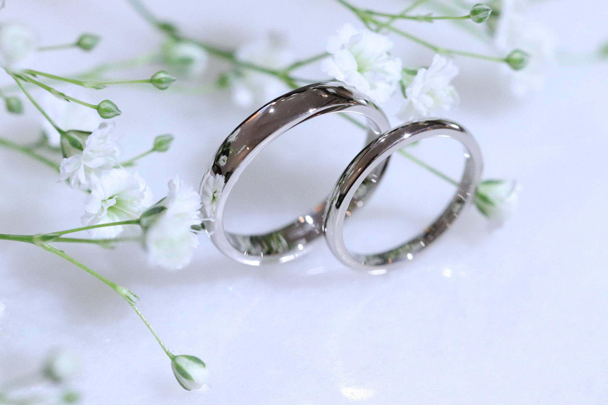 シンプルで永く愛せる手作り結婚指輪