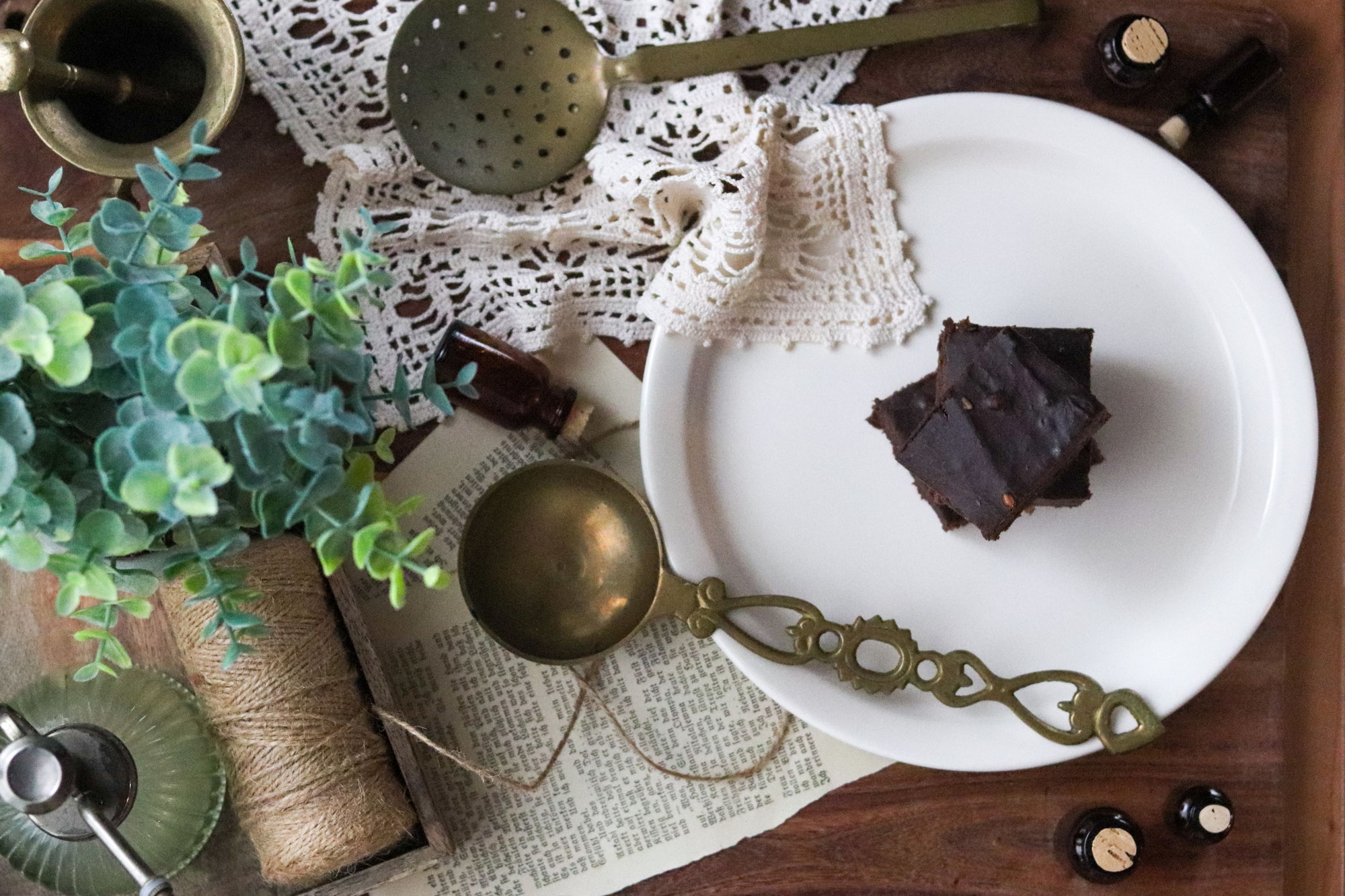 3-Zutaten-Brownies ohne Zucker