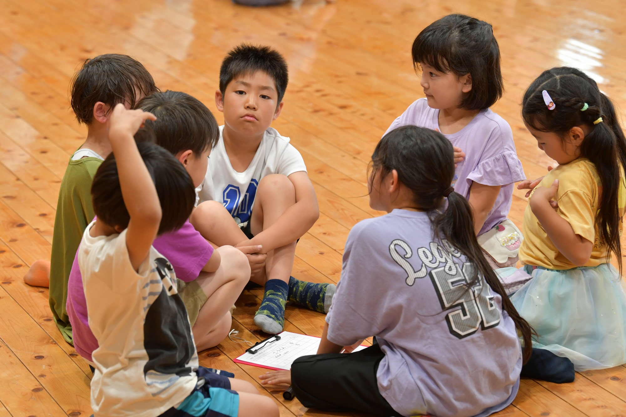 創作遊び～学童お友達当てクイズ！