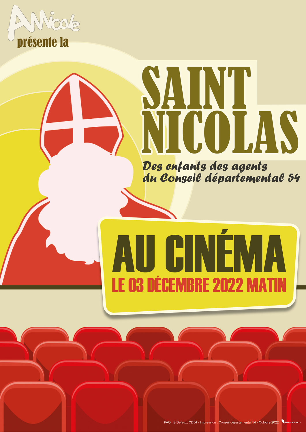 Saint-Nicolas : l'Amicale vous convie au ciné