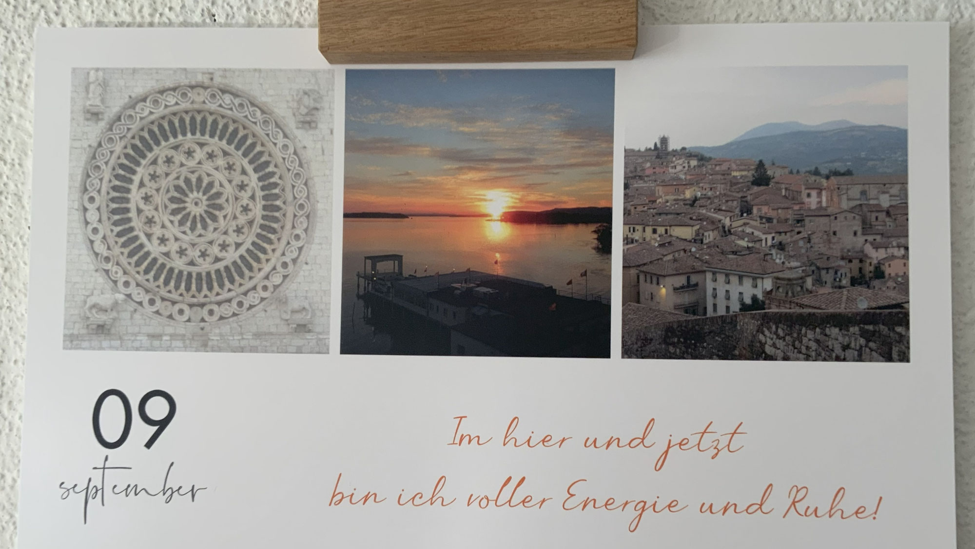 Die September Energie wahrnehmen