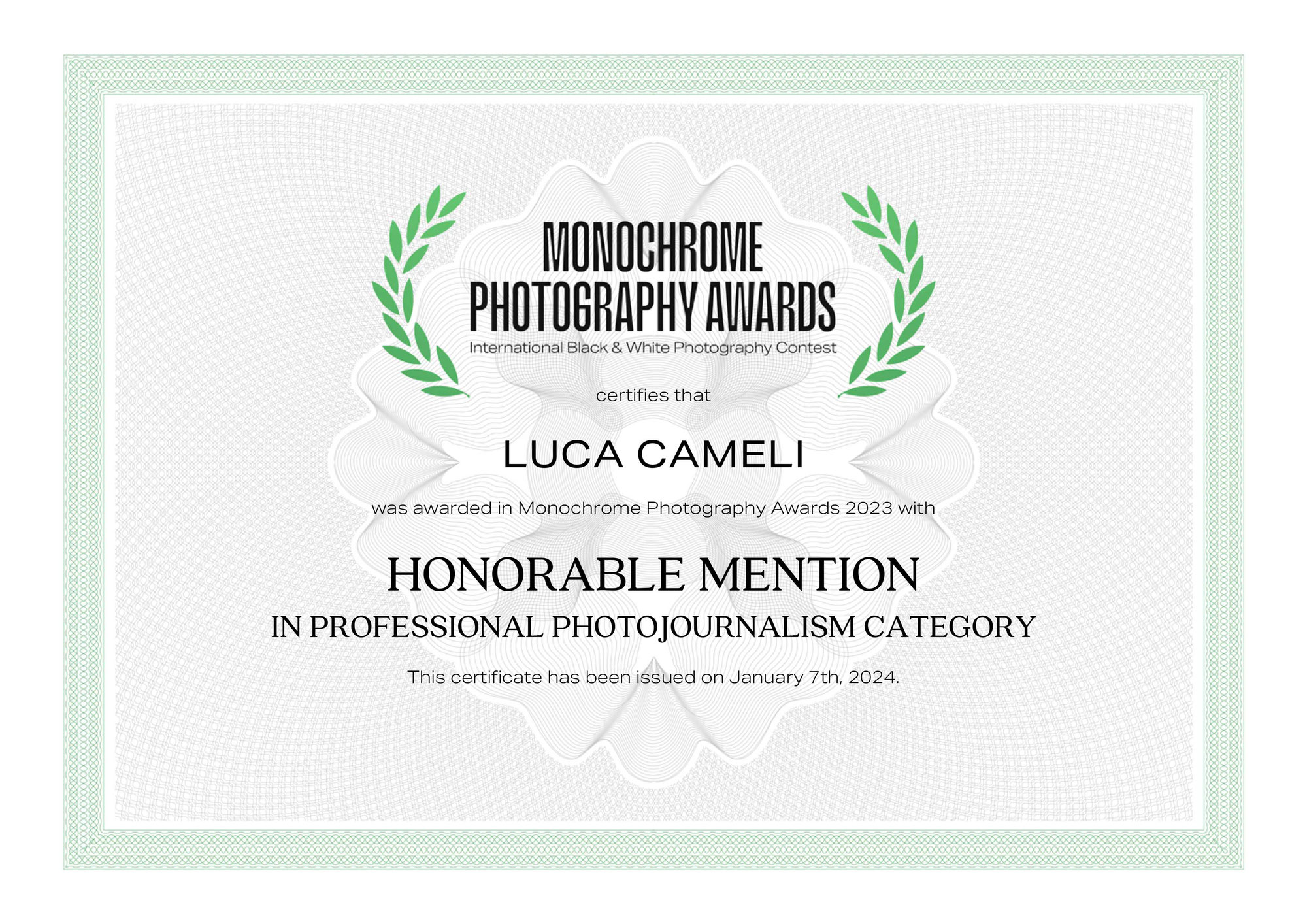 Monochrome Photography Awards 2023 ~ Vlurd - Carnevale Storico di Offida