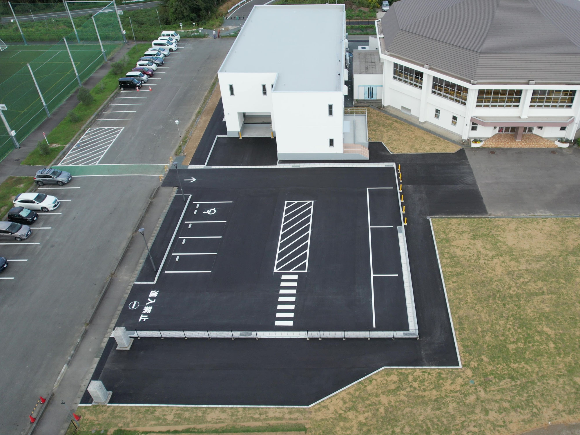 広野町学校給食共同調理場ロータリー整備工事