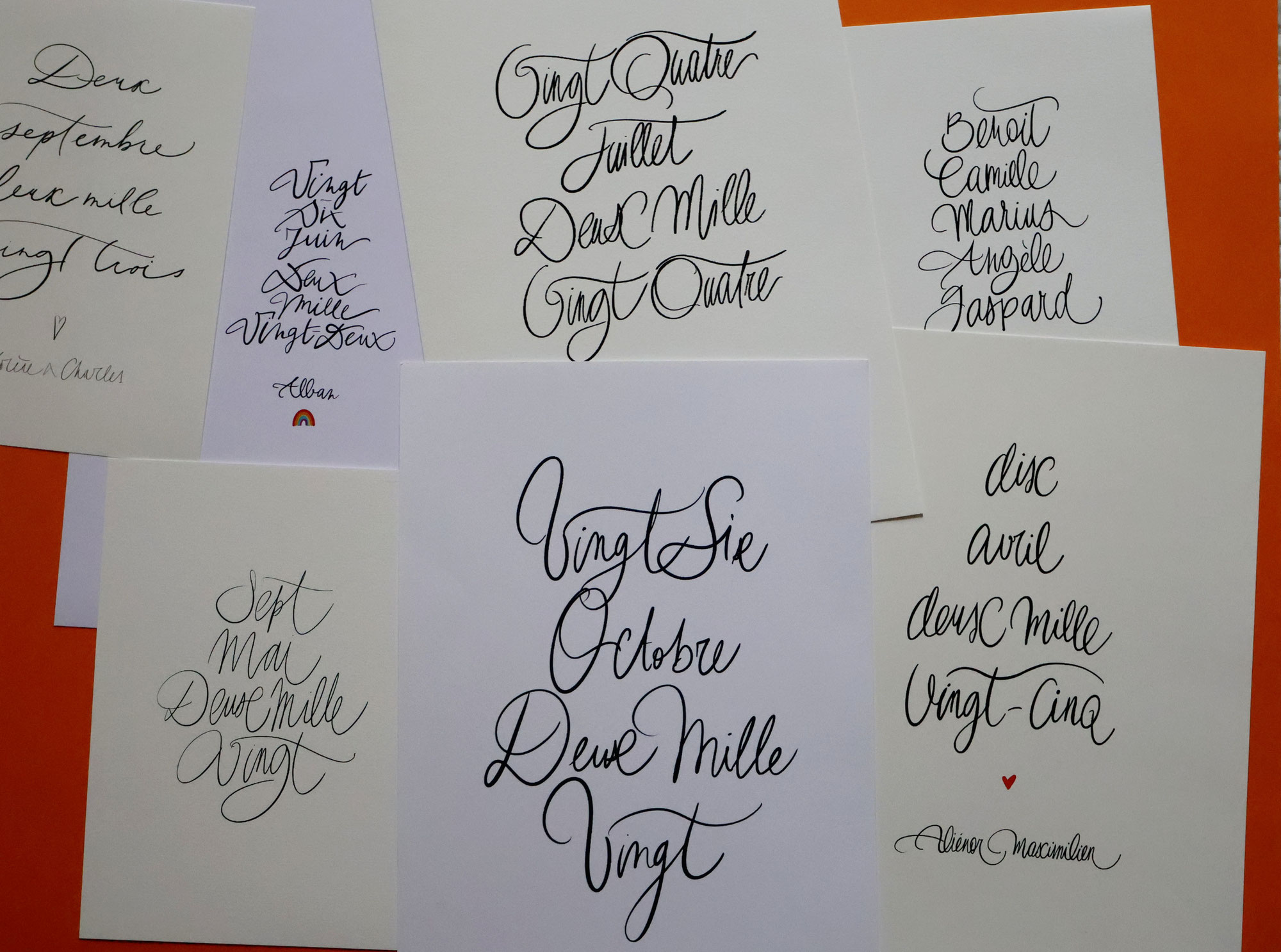 De la copiste en herbe à la calligraphe personnelle
