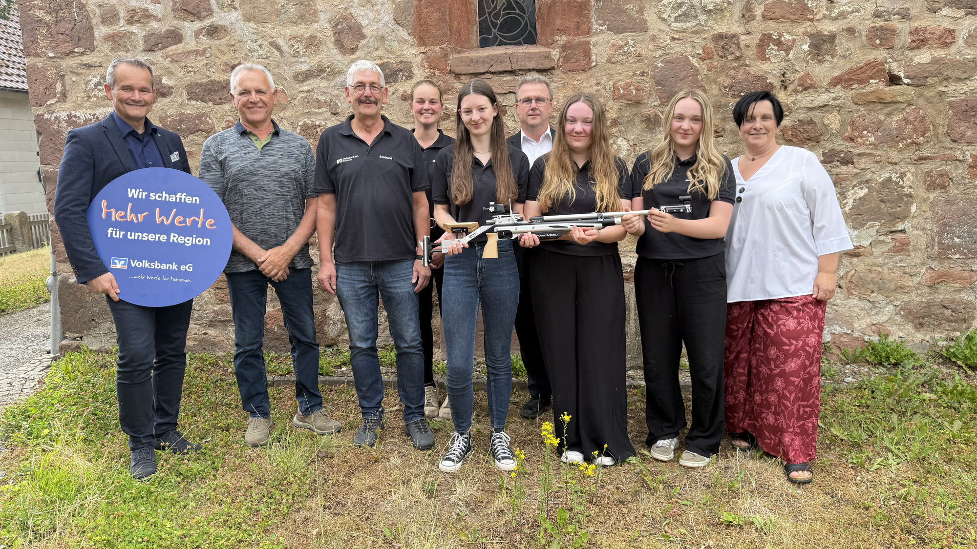 KK Vardeilsen - Neues Luftgewehr für die Jugend-Damengruppe
