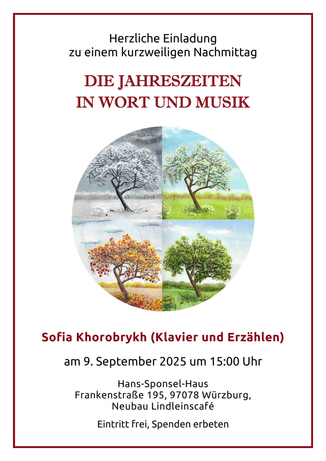 'Die Jahreszeiten' in Wort und Musik