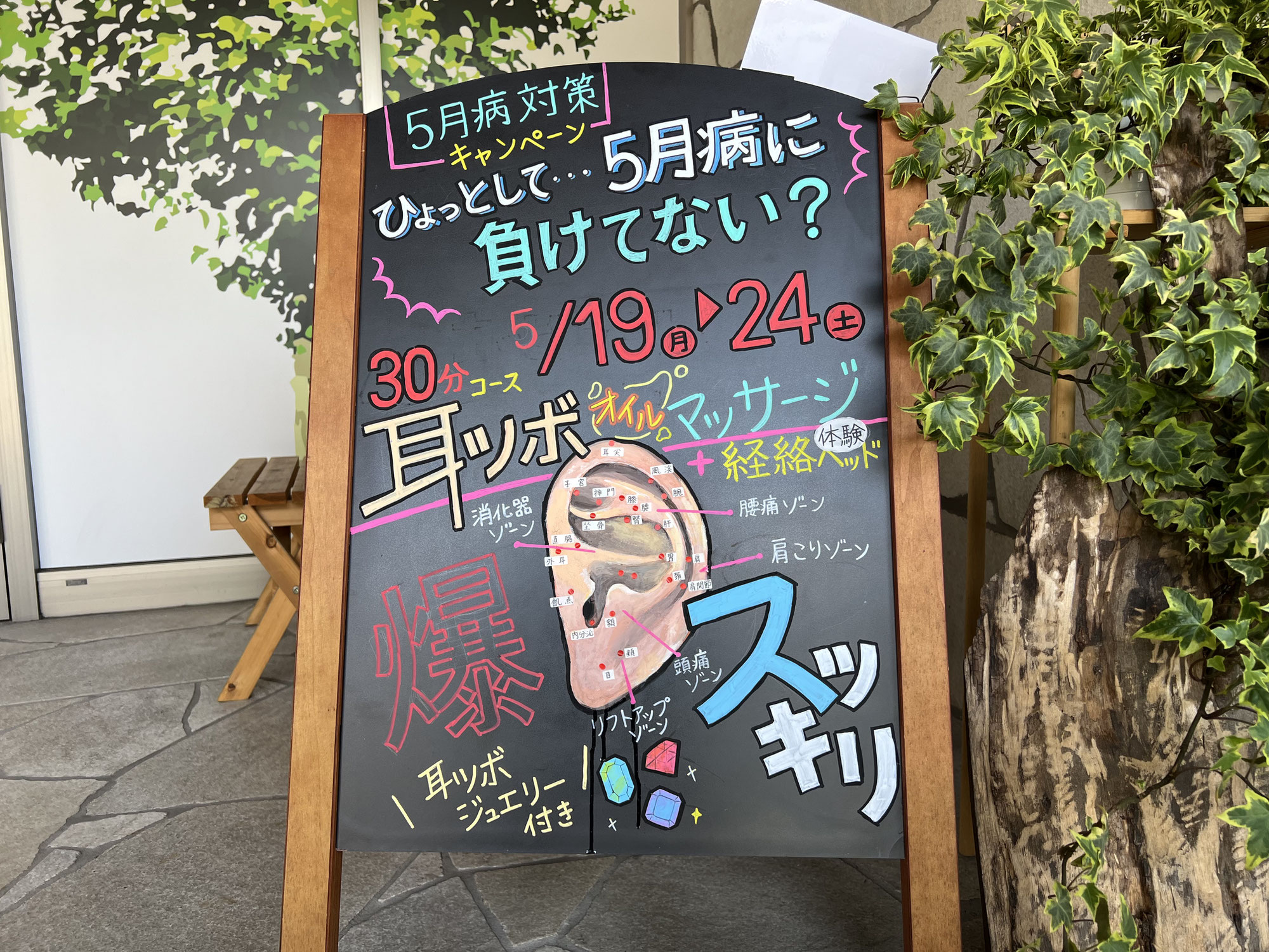 【予告】ちょっと疲れたあなたへ。耳つぼ×ヘッドマッサージで、五月病にさようなら。