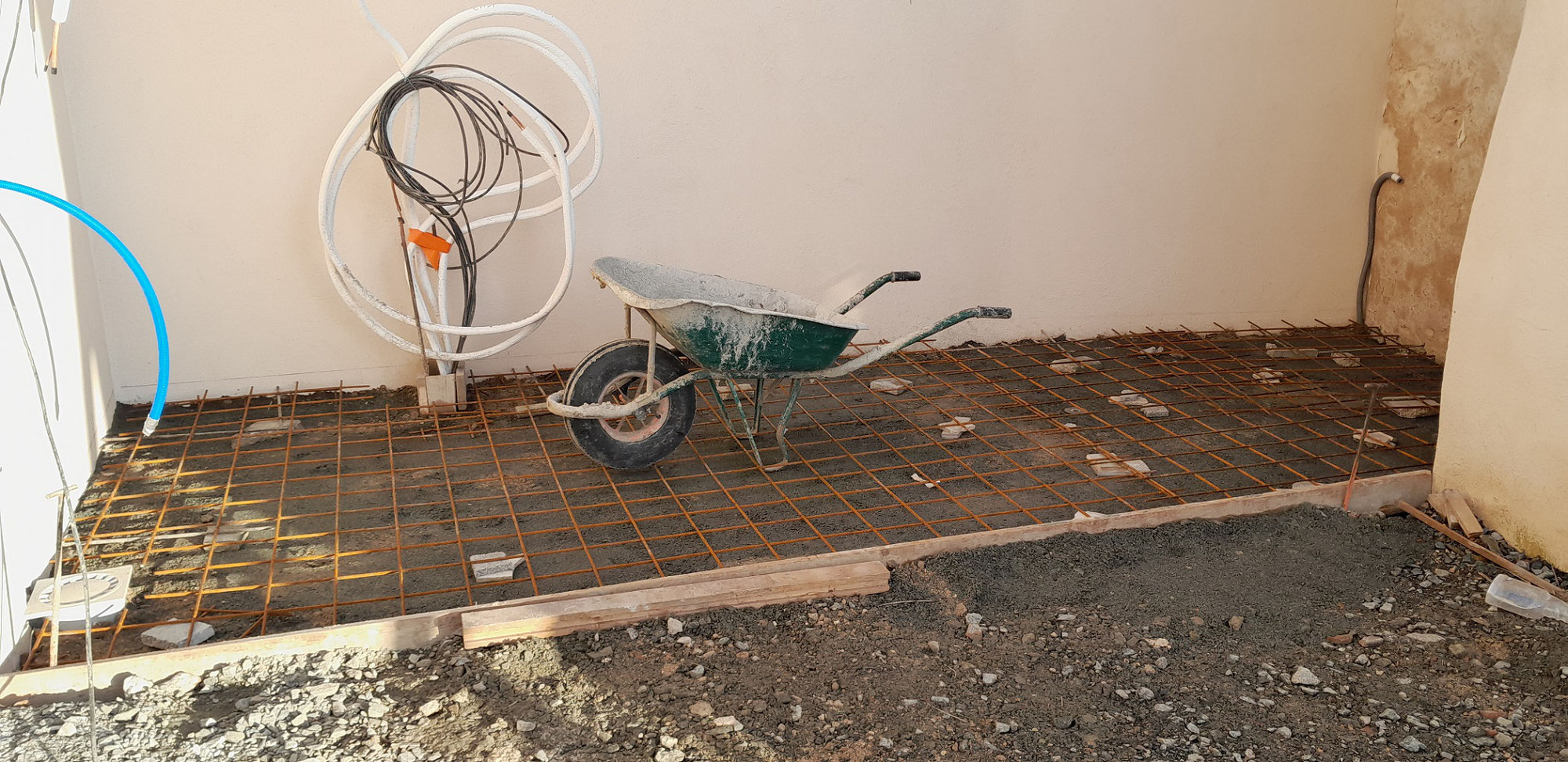 Dalle béton à faire