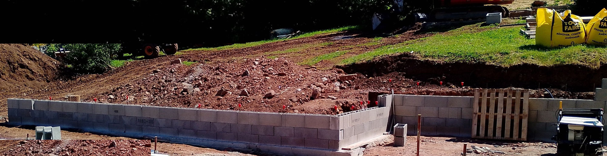Mur de soutènement