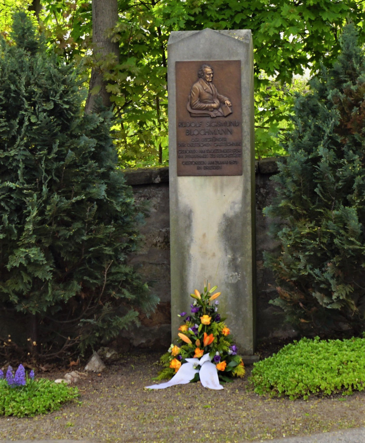 Ehrung für Rudolf Sigismund Blochmann