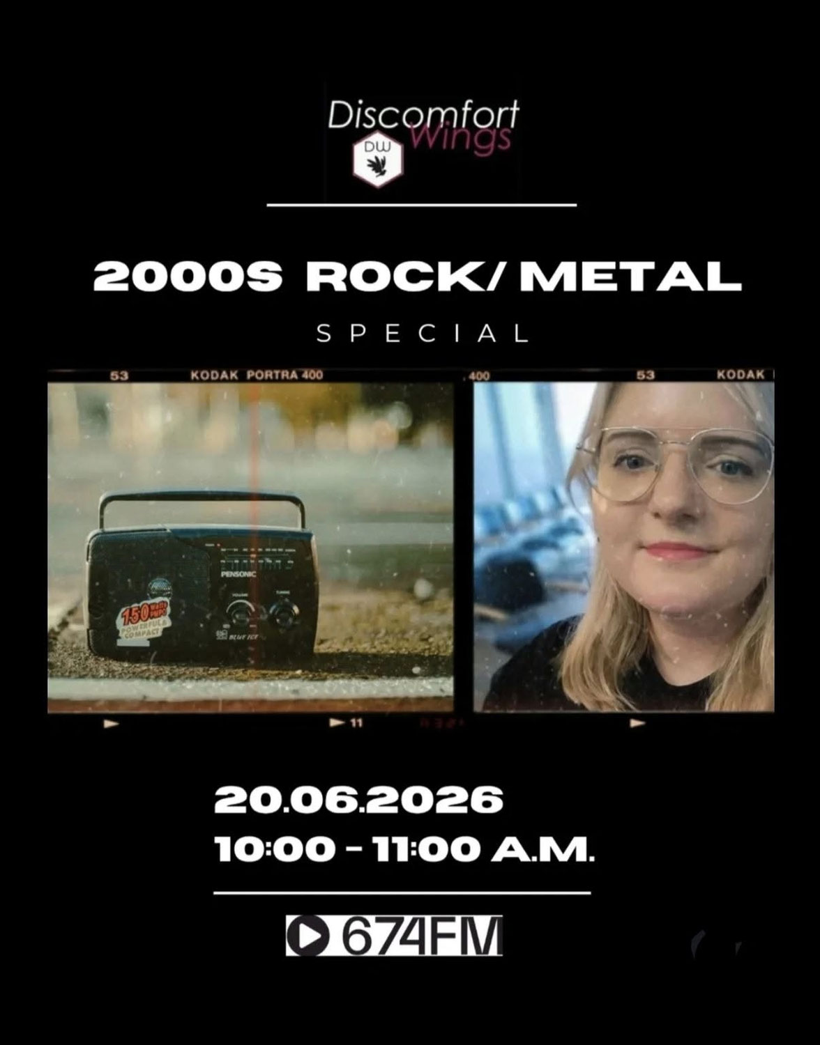 #58 Discomfort Wings Radio - 2000s Rock/ Metal