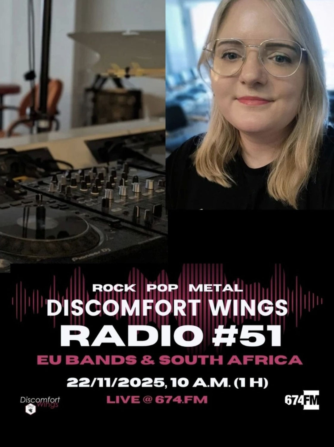#51 Discomfort Wings Radio - EU Bands & South Africa