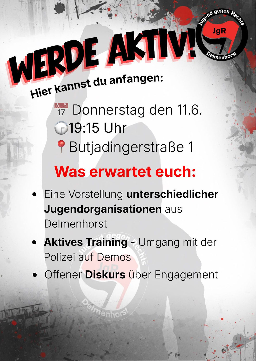 Werde aktiv gegen Rechts!