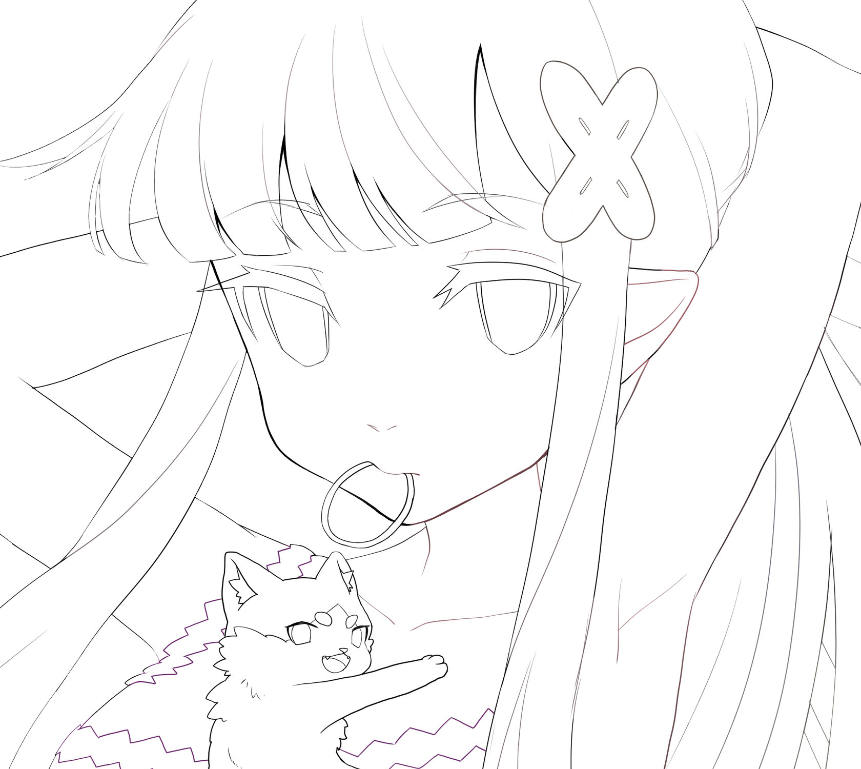 今まで描いた絵の線画について振り返ってみた