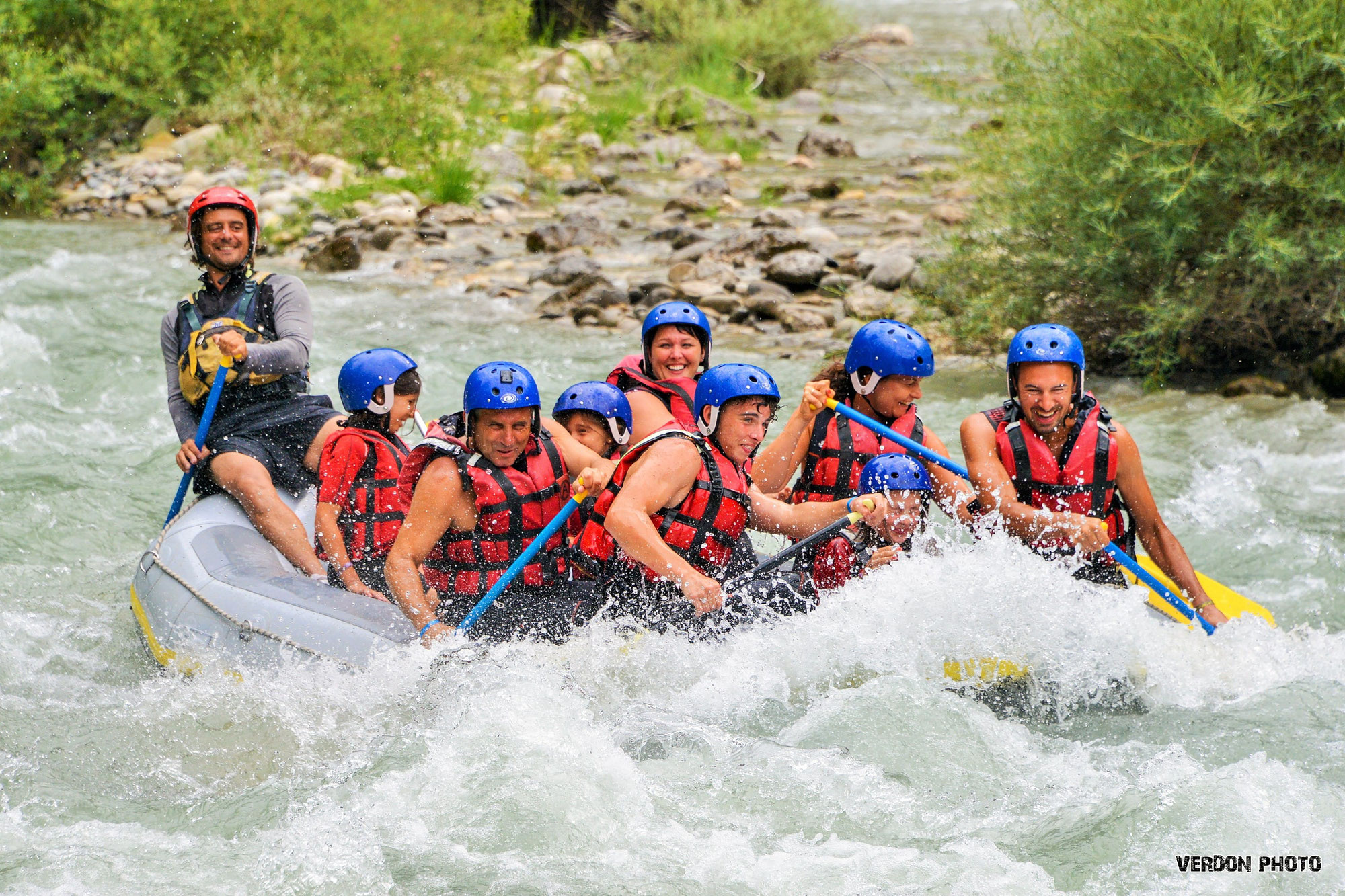 Rafting près de Fréjus. De belles rivières à découvrir