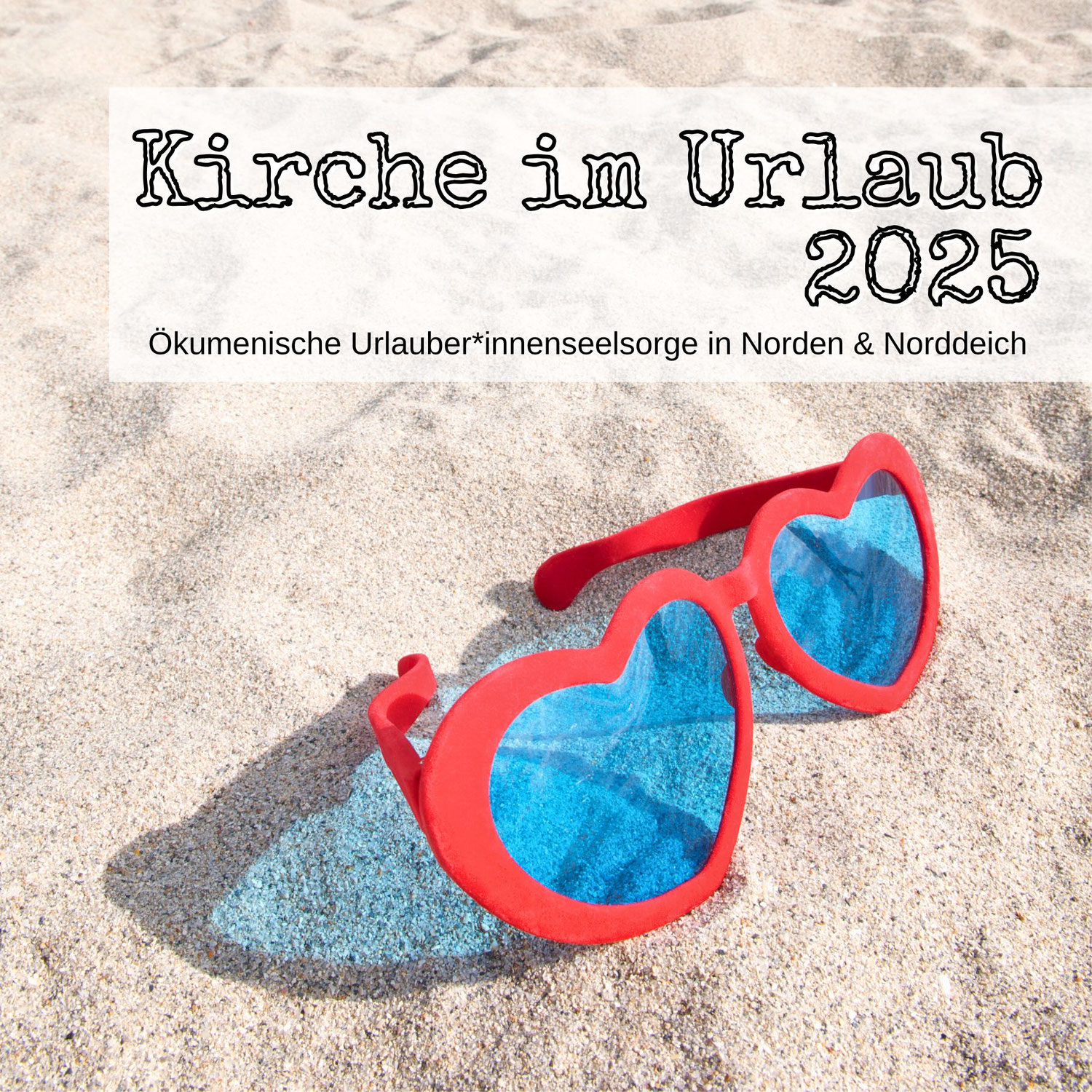 Das Programmheft der Seelsorge am Meer 2025
