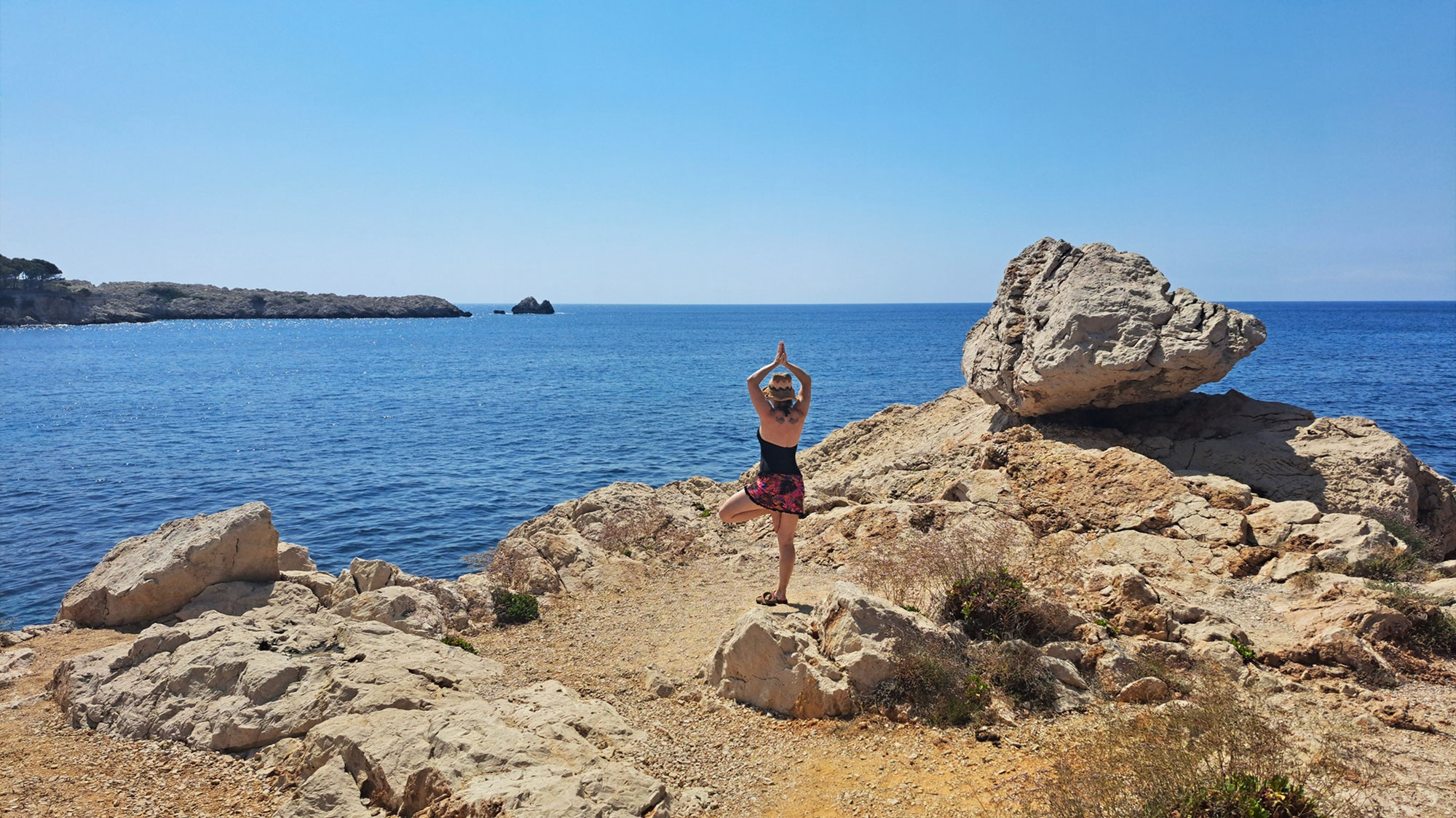 Shrouded in sadness beneath the sunny skies of Mallorca, by the Balearic Sea