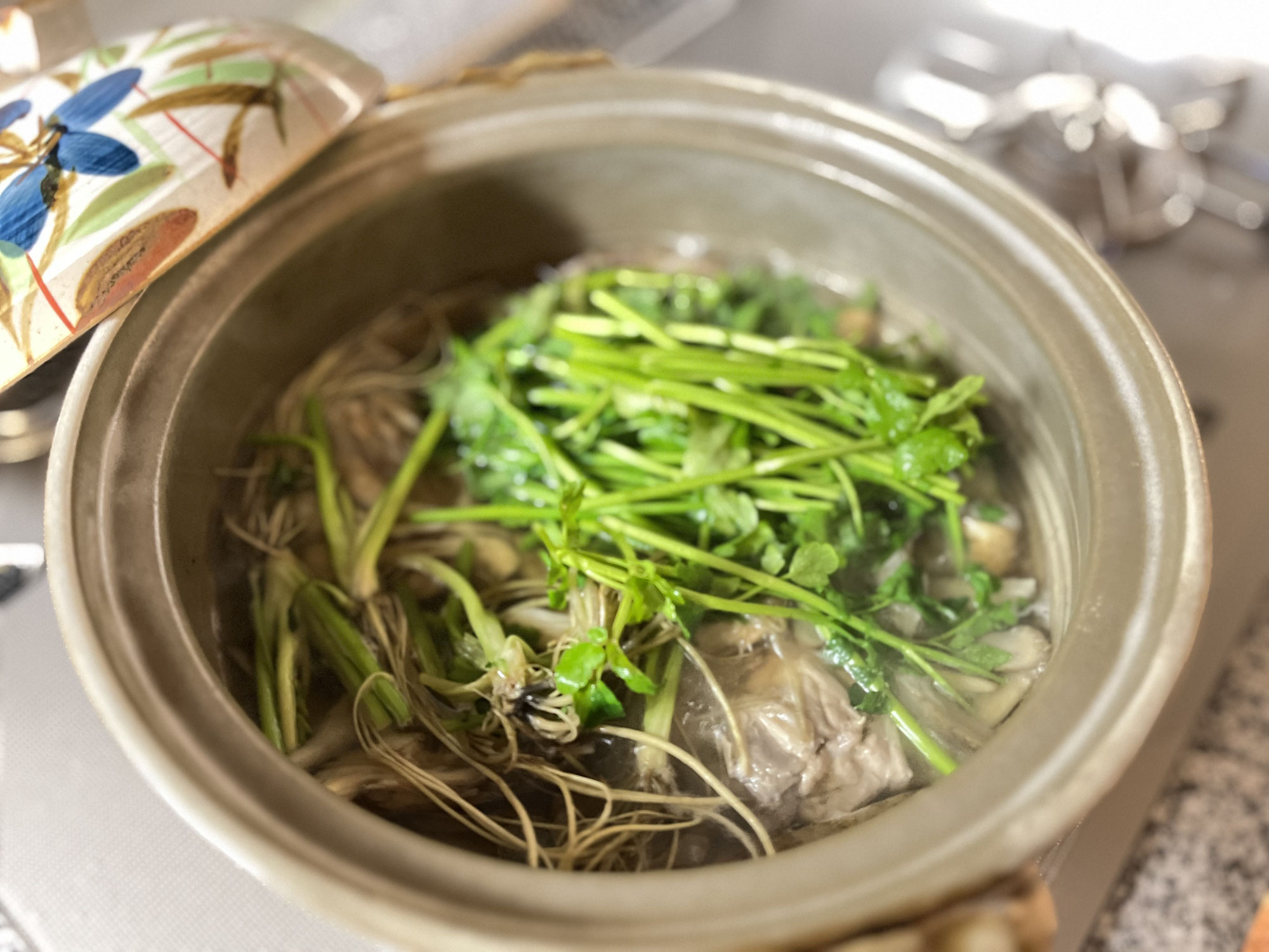 せり鍋で食養生＆美肌作り!!