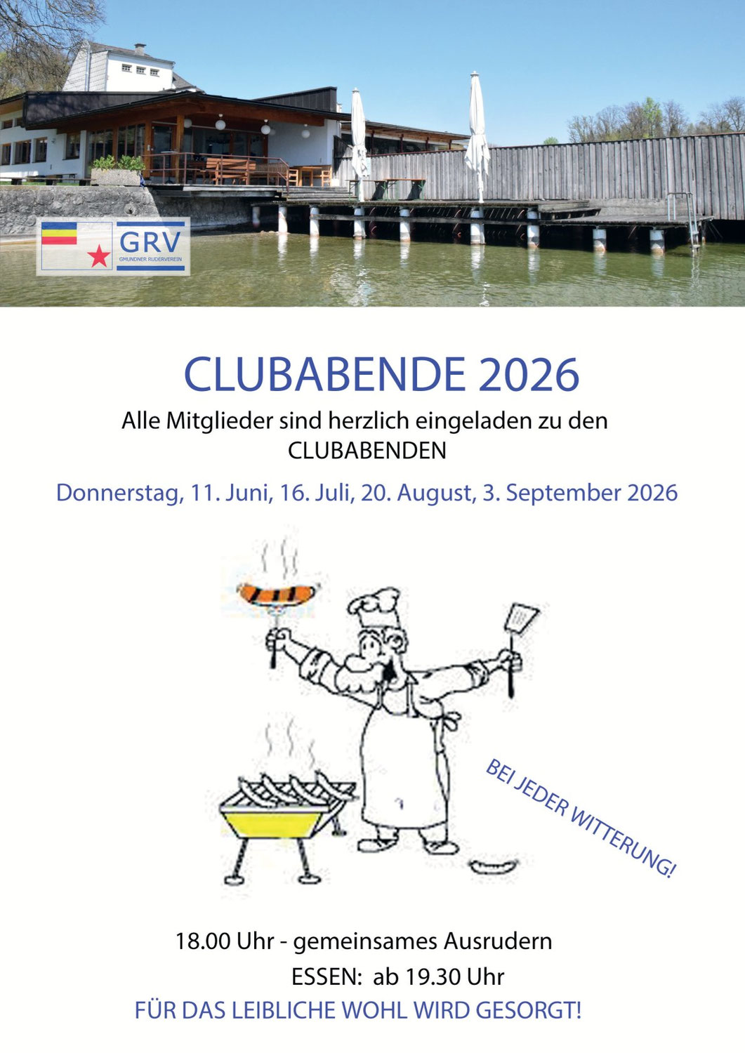 Ankündigung Clubabende