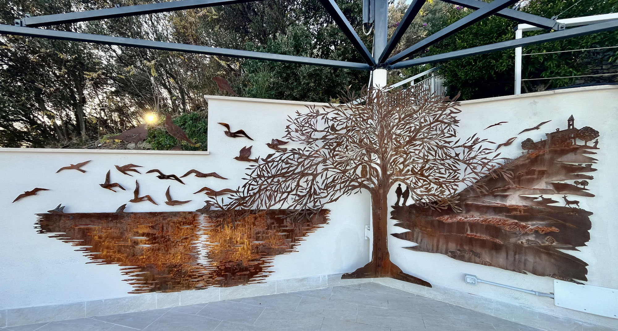 Perché scegliere il corten per il giardino