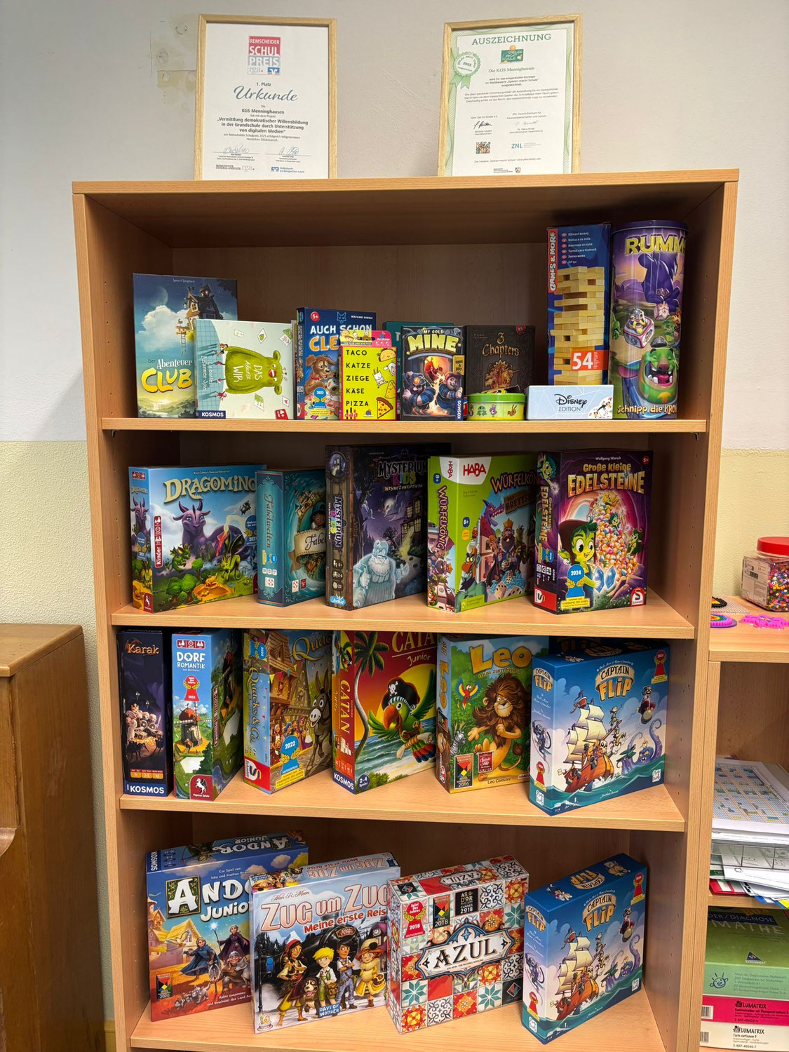 Ausbau unserer Ludotheken - Spielesammlung der Schule