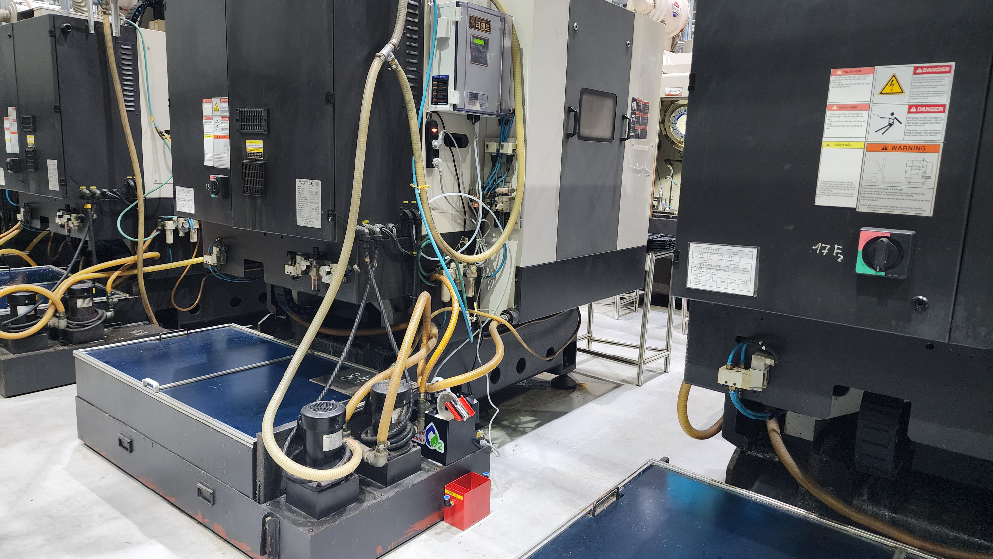 Thiết bị loại bỏ vi khuẩn dầu cắt gọt