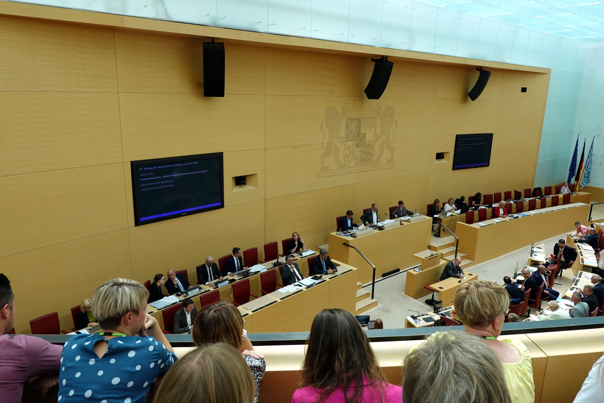 Kulturfahrt an den Bayerischen Landtag