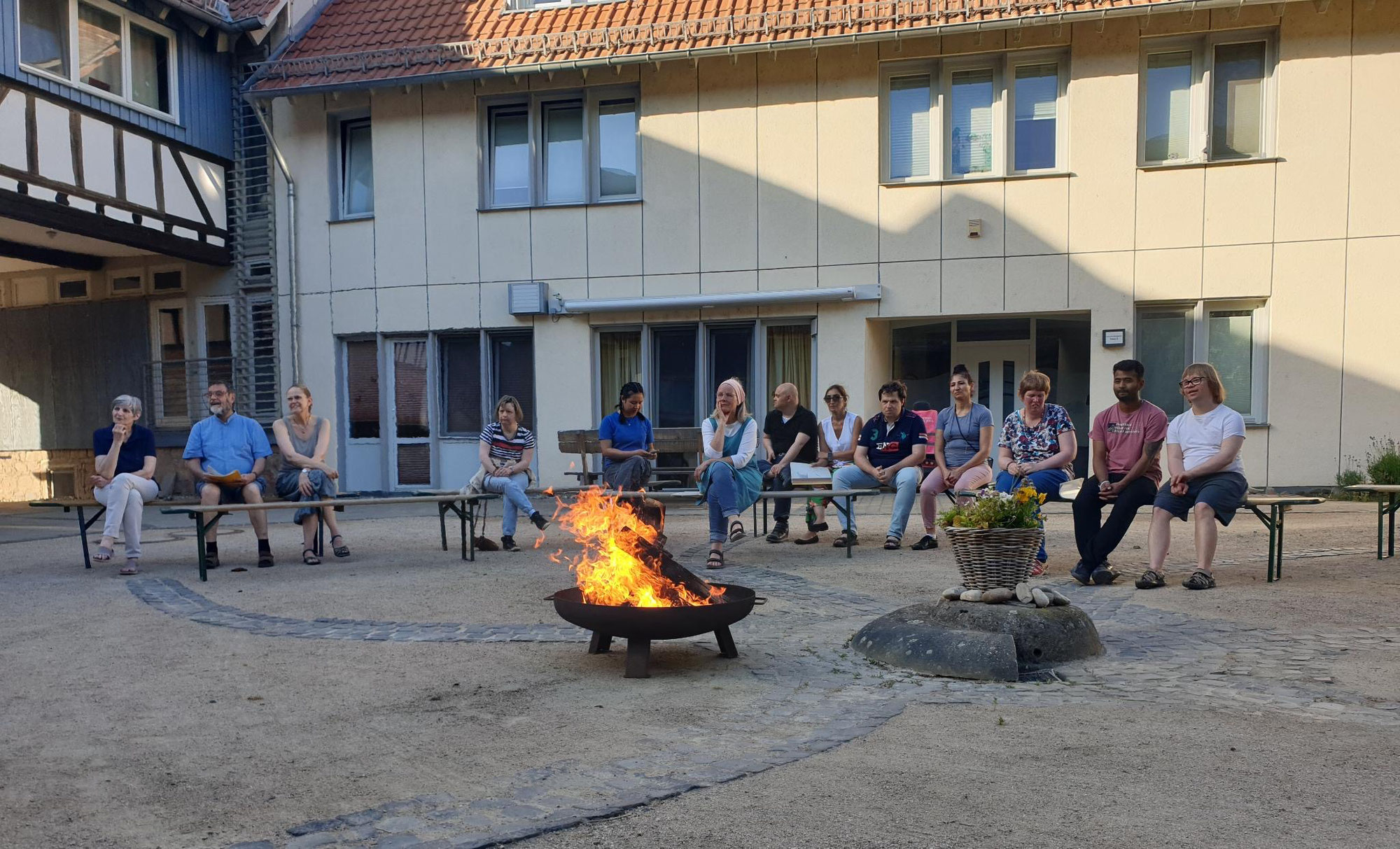 Feste feiern im Sommer