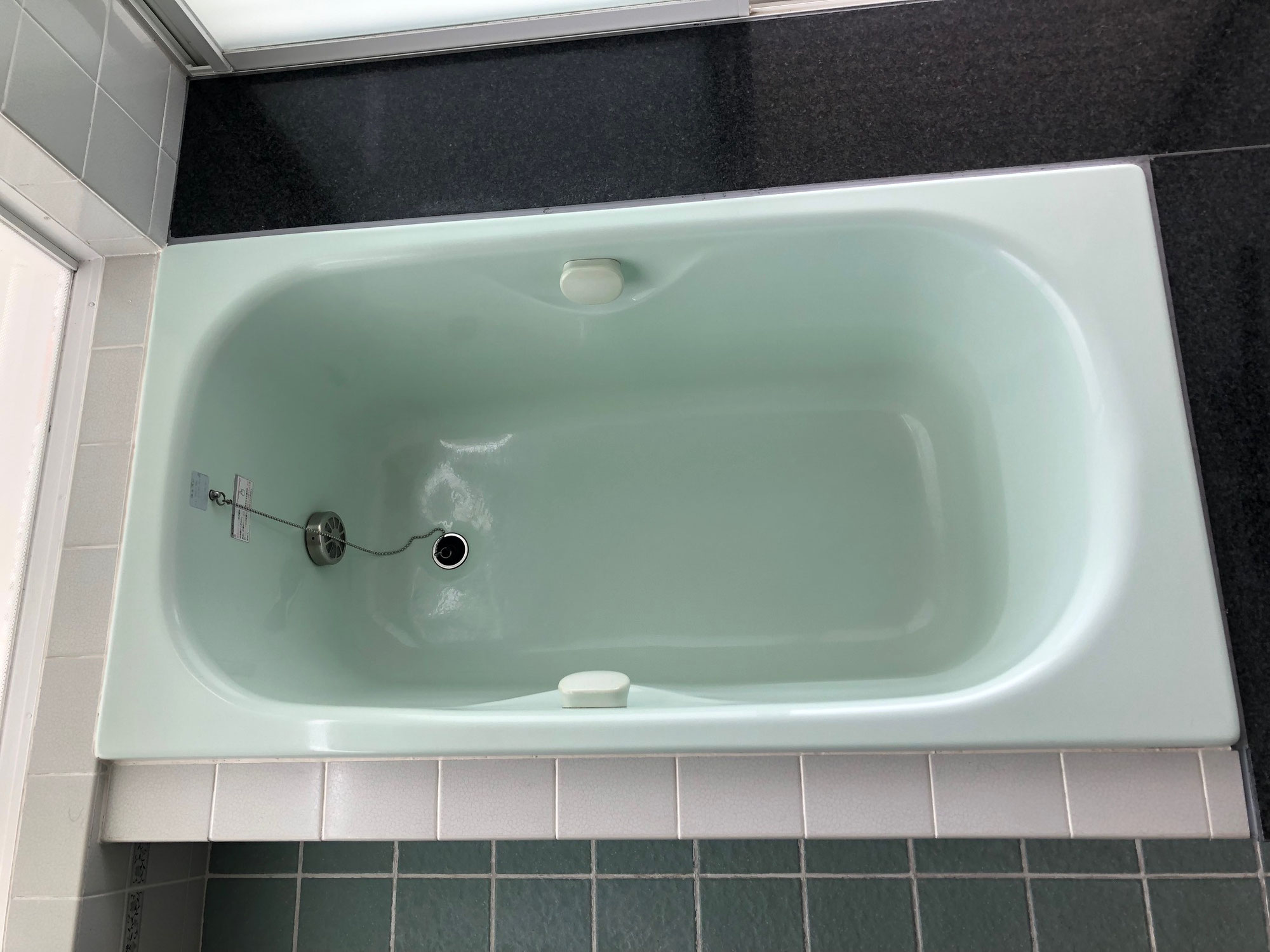 一般住宅　FRA浴槽、傷補修塗装　広島県江田島市沖美町