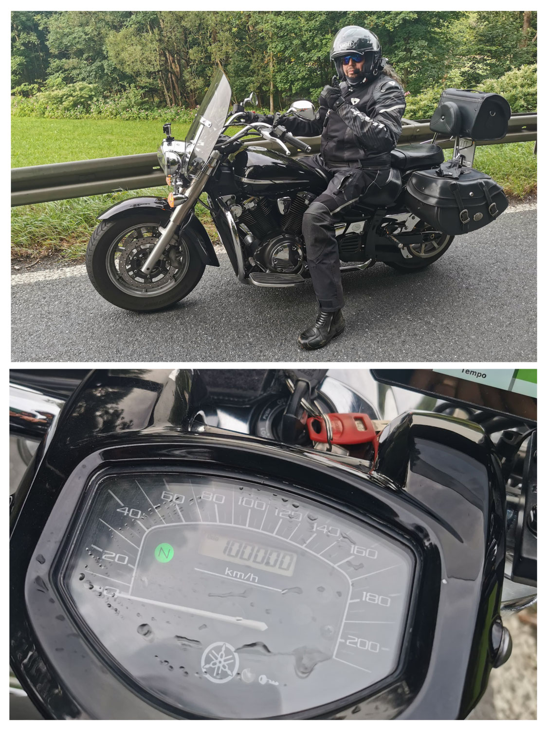 100.000 km mit Yamaha XVS 1300A
